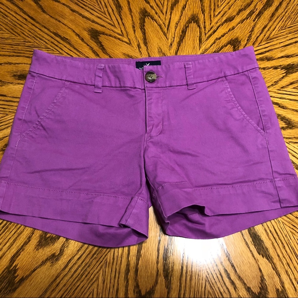 American Eagle Outfitters Purple Skorts Classic Design